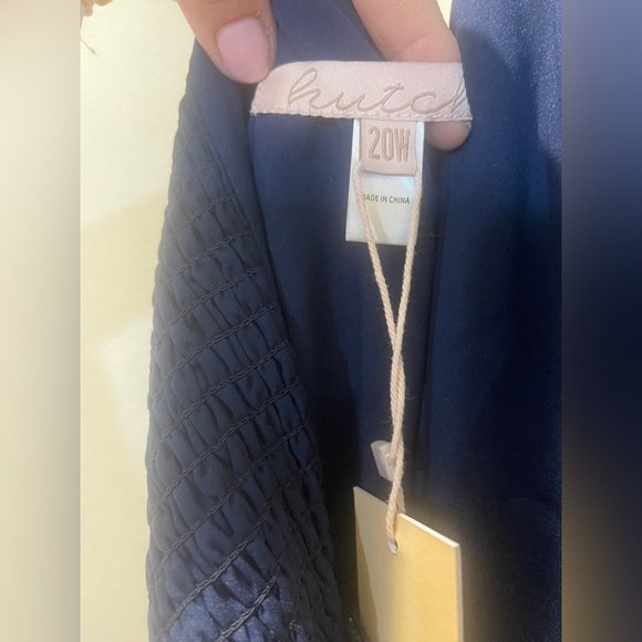 Hutch Alice Belted Tiered Maxi Dress Floral Shantung Size XXL - Picture 12 of 14